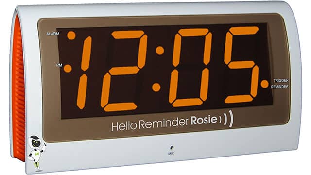Talking Large Button Clock Telling Time and Date for Impaired Sight or Blind 